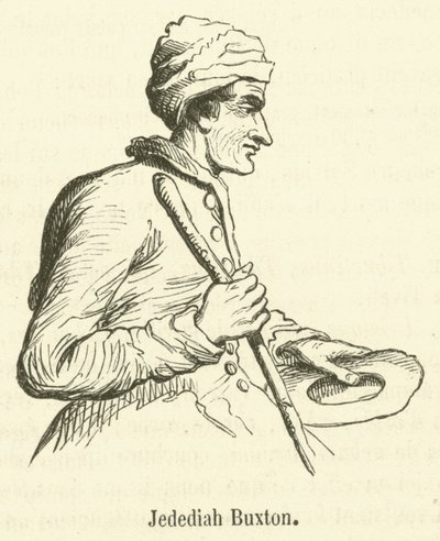 Jedediah Buxton (gravering) af French School