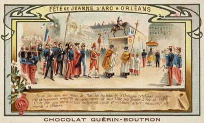 Joan of Arc Festival, Orleans, Frankrig (chromolitho) af French School