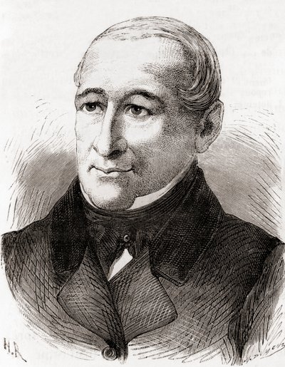 Johann Nicolaus von Dreyse, fra Videnskabens vidundere, udgivet ca. 1870 (gravering) af French School