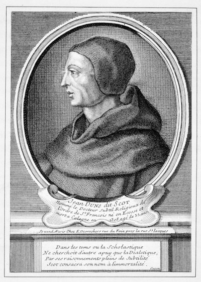 John Duns Scotus (ca. 1266-1308) af French School