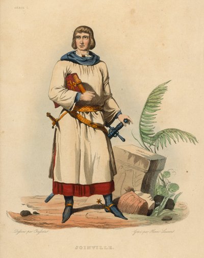 Joinville (farvet gravering) af French School