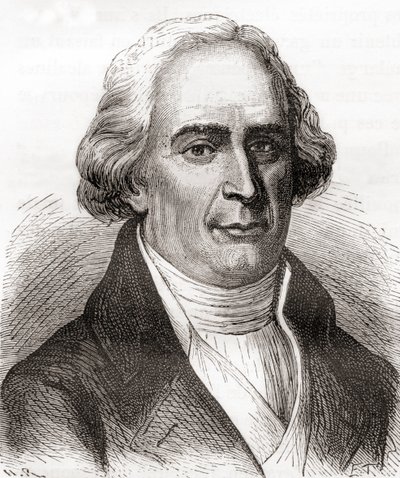 Joseph-Michel Montgolfier, fra Les Merveilles de la Science, udgivet ca. 1870 (gravering) af French School