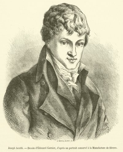 Joseph Acerbi (gravering) af French School