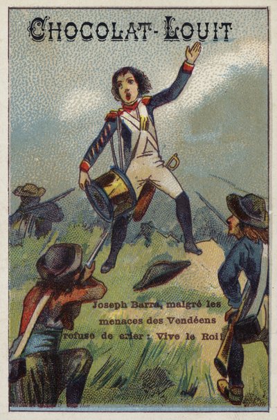 Joseph Bara, fransk revolutionær børnesoldat af French School