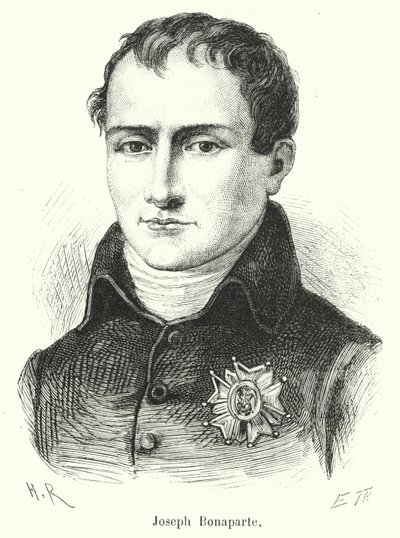 Joseph Bonaparte (gravering) af French School