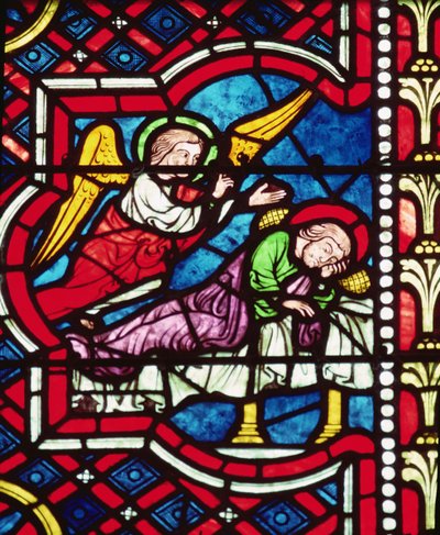 Josephs drøm, 1200-tallet af French School