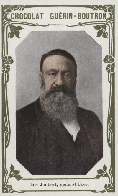 Joubert, general Boer (farvet foto) af French School