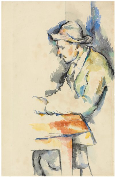 Kortspiller, ca. 1896 af French School