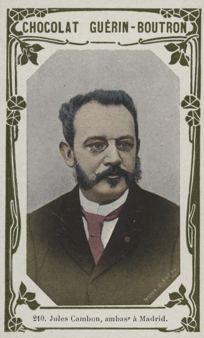 Jules Cambon, ambassadør i Madrid (farvet foto) af French School