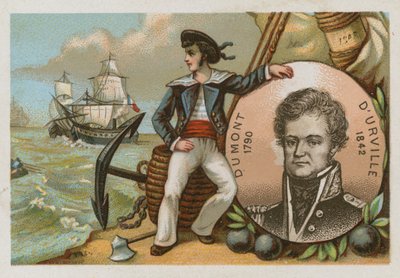 Jules Dumont dUrville, fransk søofficer og opdagelsesrejsende af French School