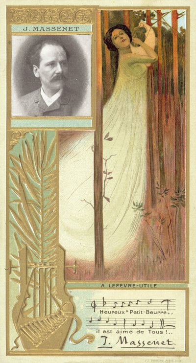 Jules Massenet, A Lefevre-Hidden (farvemedlemmer) af French School