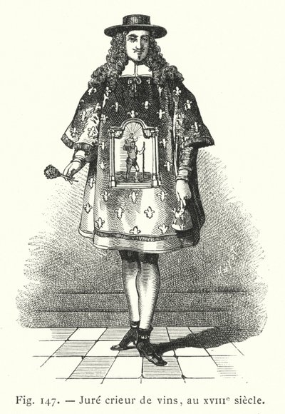 Svoren vinskriger, 1700-tallet (gravering) af French School