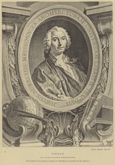 Juste-Aurele Meissonnier, fransk guldsmed, kunstner, arkitekt og møbeldesigner af French School