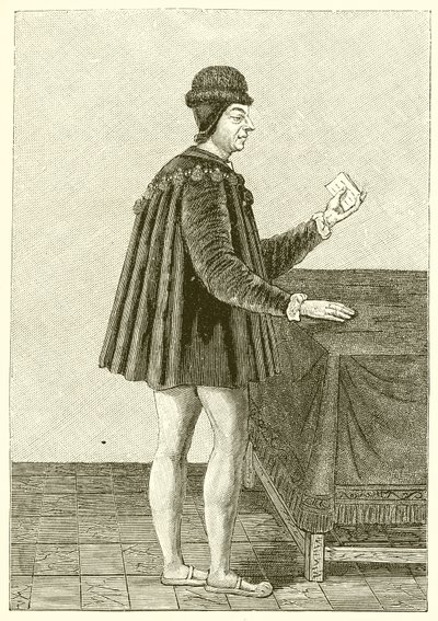 King Louis XI af French School