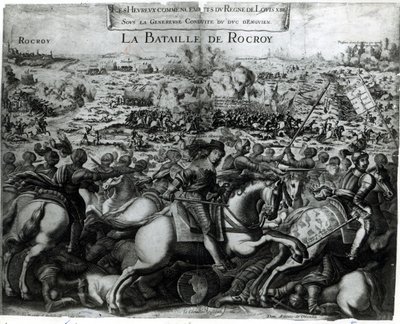 Slaget ved Rocroy, af French School