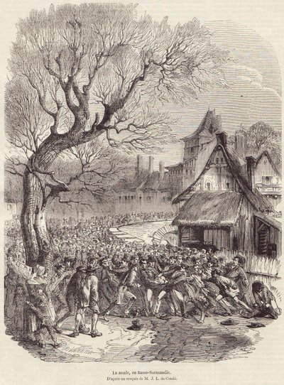 La Soule, Lower Normandy, pub 28. februar 1852. af French School