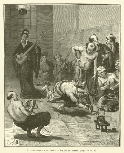 Overtro i Japan (gravering) af French School