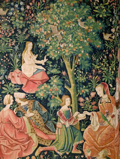 The Lordly Life: Scene Galante, ca. 1500 af French School