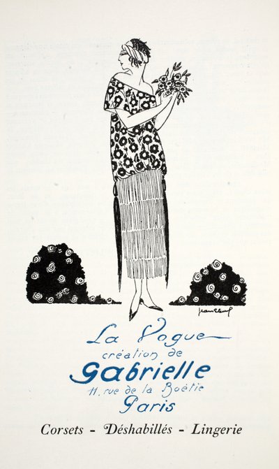 La Vogue Kreation von Gabrielle von French School