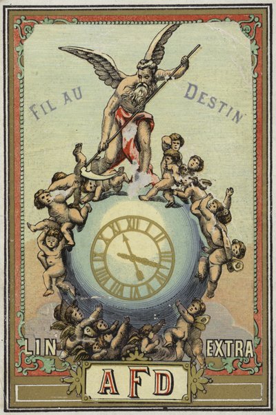Etiket til Edge of Destiny af French School