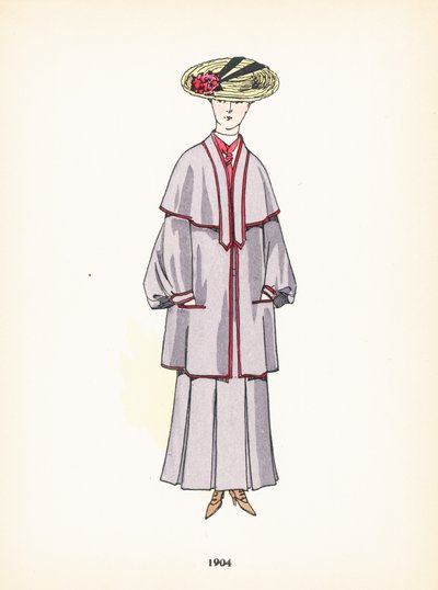 Damemode, 1904 af French School