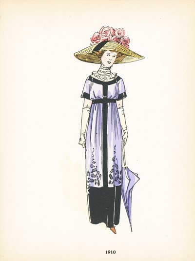 Damemode, 1910 af French School