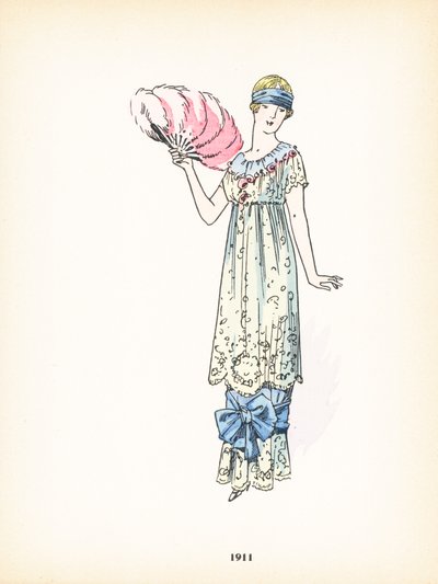 Damemode, 1911 af French School