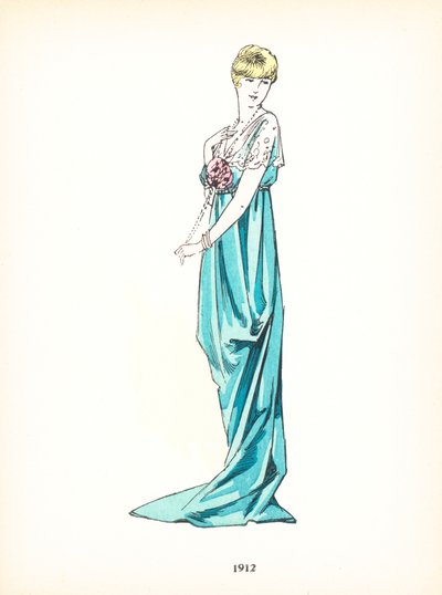 Damemode, 1912 af French School