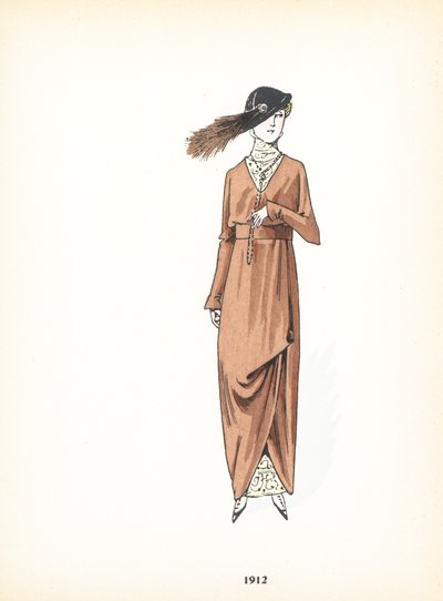 Damemode, 1912 af French School