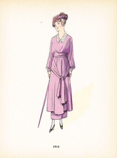 Damemode, 1915 af French School