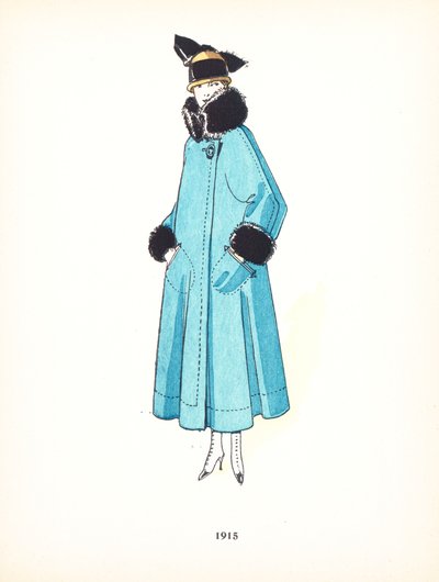 Damemode, 1915 af French School