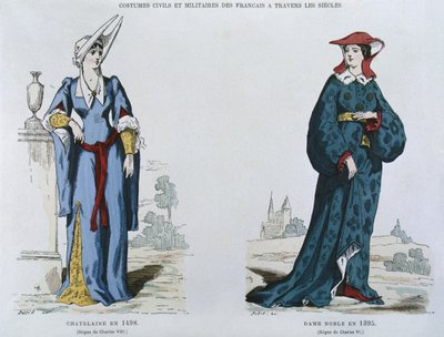 Dame i 1498 under Charles VIII