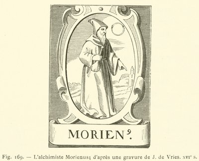 Alkymisten Morienus (gravering) af French School