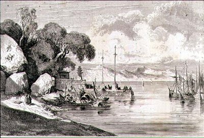 Landing Stage i Macao, Kina af French School