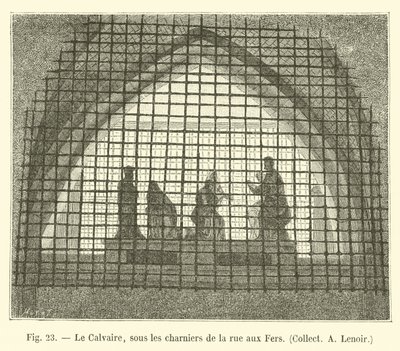 Golgata, under massegravene i rue aux Fers, Collect A Lenoir af French School
