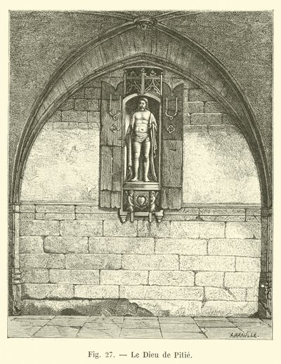 Der Gott des Mitleids von French School