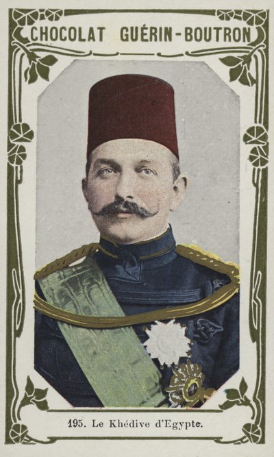 Le Khedive dEgypte (farvet foto) af French School