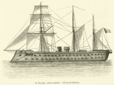 The Magenta, brystplade (gravering) af French School