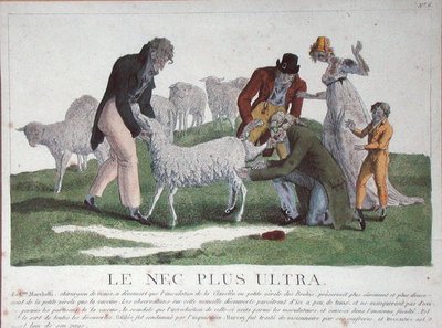 Le Nec Plus Ultra, ca. 1807 (farvet gravering) af French School