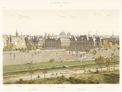 Kardinalpaladset, 1634 af French School