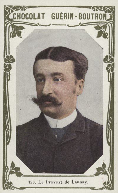 The Provost of Launay (farvet foto) af French School