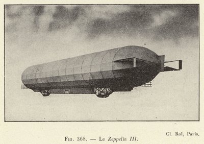 Zeppelin III af French School