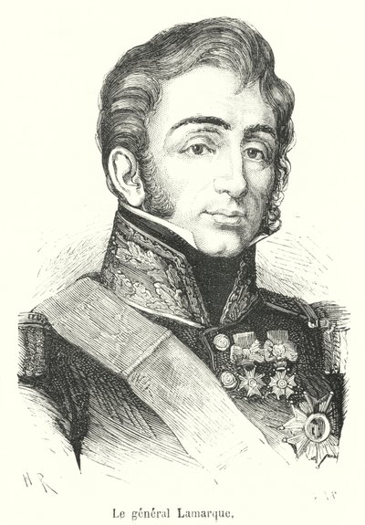 General Lamarque (gravering) af French School