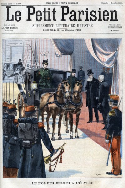 Den belgiske kong Leopold II modtog i L