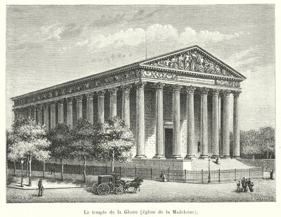 Herlighedens tempel, Madeleine-kirken af French School