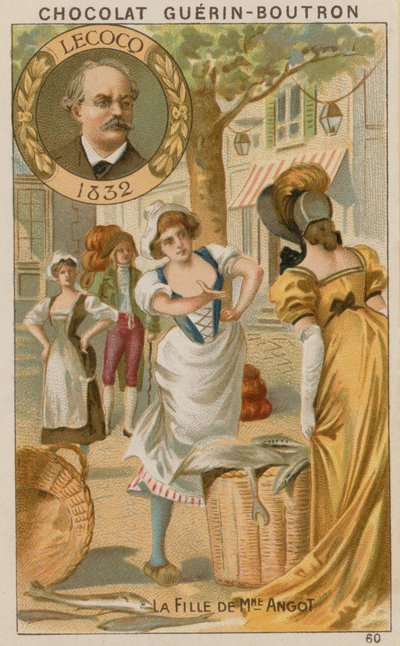 Lecocq, Madame Angots Datter af French School