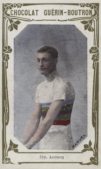 Leducq (farvet foto) af French School