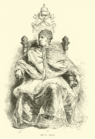 Leo X af French School