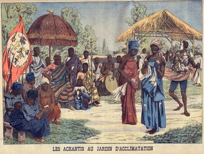 Ashantierne (Achanti eller Asante) i Ghana ved Jardin d