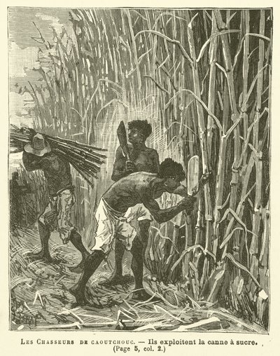 The Rubber Hunters (gravering) af French School